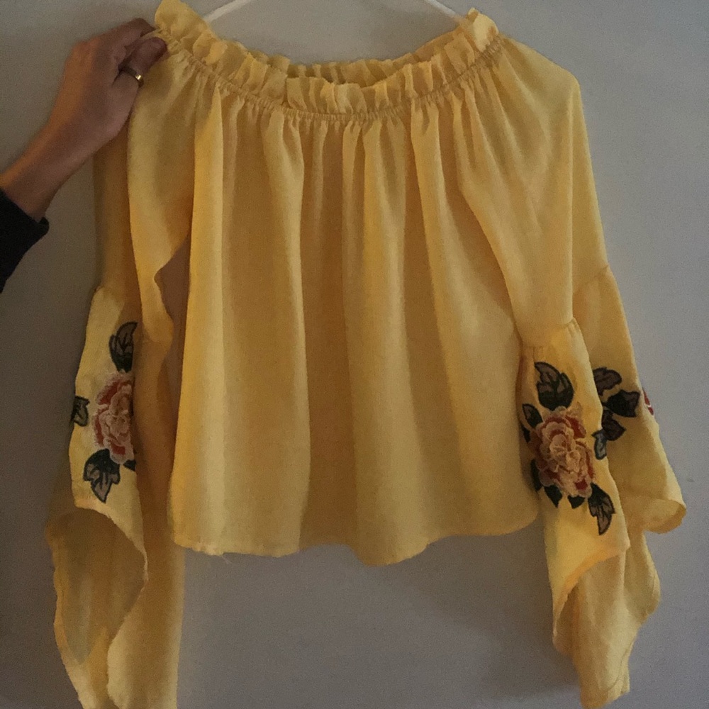 Off-The-Shoulder Blouse